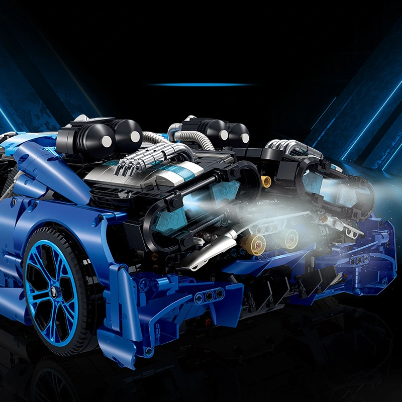 Auto armable tipo Lego Bugatti w16