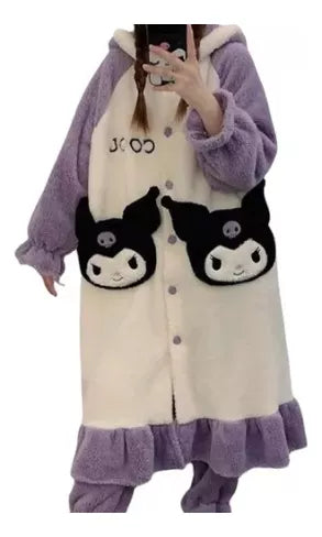 Bata Camisón Kuromi Polar domir